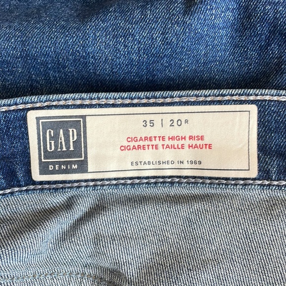 Cigarette High Rise GAP Jeans Size 20 - Picture 7 of 9